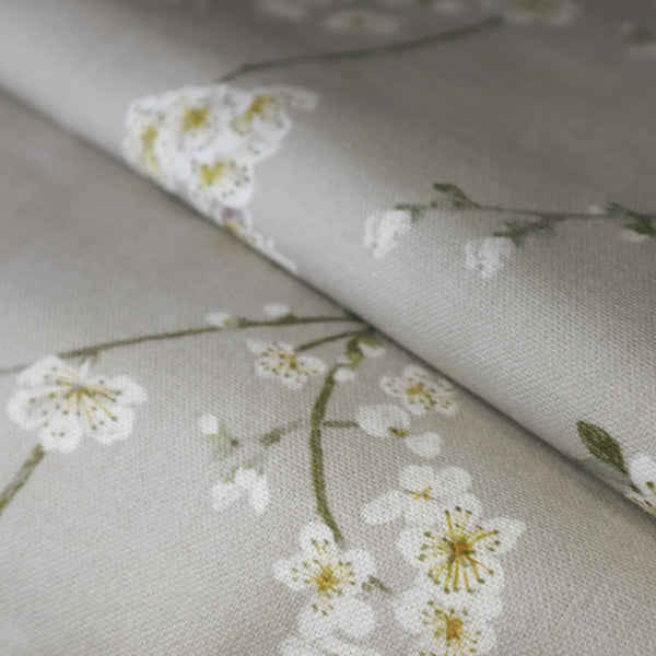 Sakura Pebble Made To Measure Curtains -  - Ideal Textiles