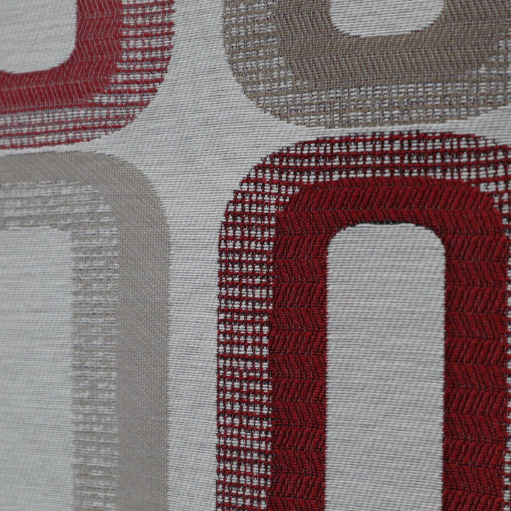 Rebus Rosso Made To Measure Roman Blind -  - Ideal Textiles