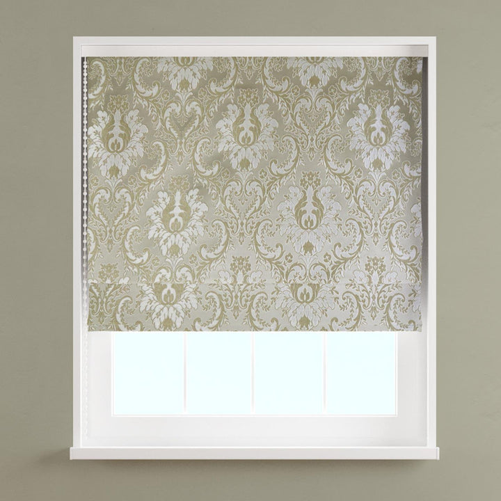 Riga Natural Made To Measure Roman Blind -  - Ideal Textiles