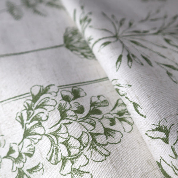 Chervil Fern Made To Measure Curtains -  - Ideal Textiles