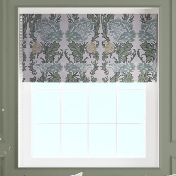 Acantha Sage Made To Measure Roman Blind -  - Ideal Textiles