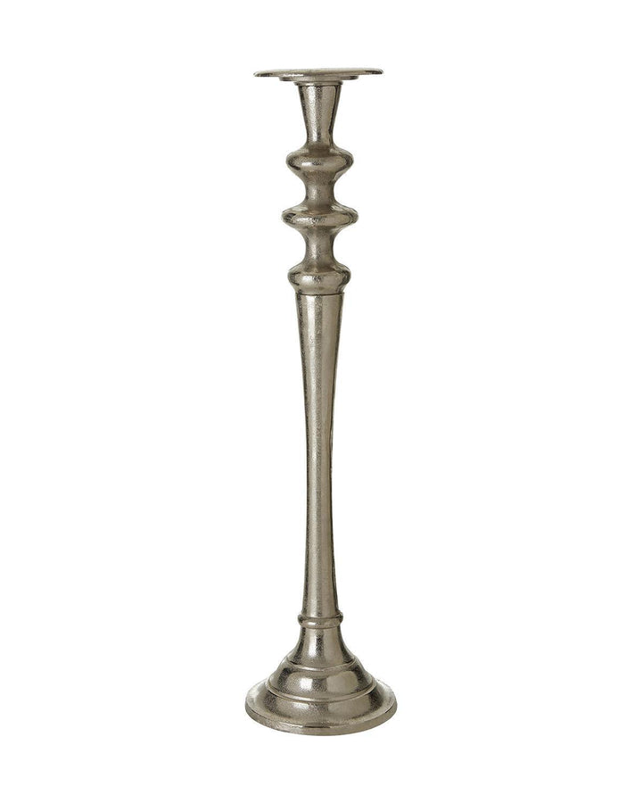Peebles Elegant Nickel Candle Holder - Ideal