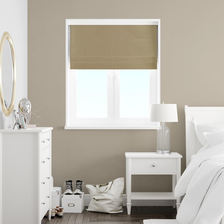 Shapinsay Gold Made to Measure Roman Blind -  - Ideal Textiles