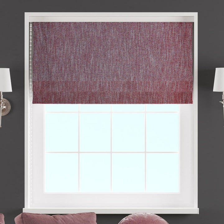 Sanday Wine Made to Measure Roman Blind -  - Ideal Textiles