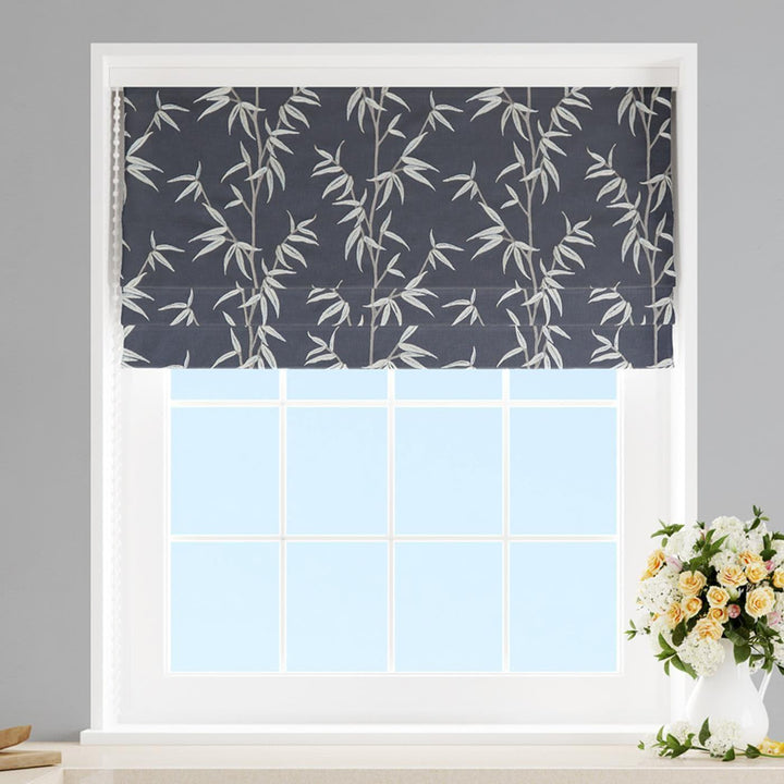 Sumi Jet Made To Measure Roman Blind -  - Ideal Textiles