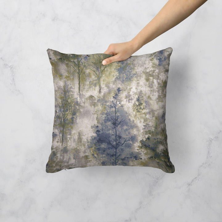 Woodland Blue Cushion Covers 17'' x 17'' -  - Ideal Textiles