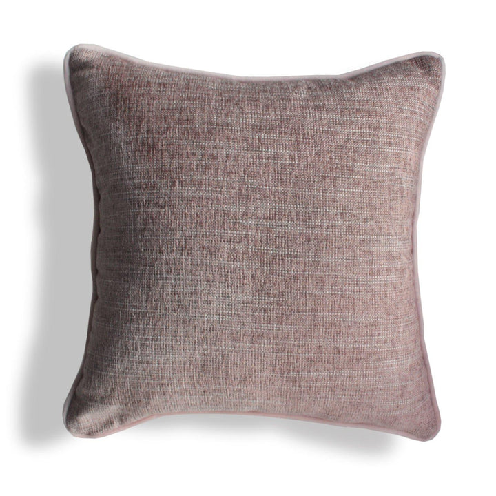 Polaris Metallic Sparkle Woven Cushions Blush Pink 17'' x 17'' - Cushion Cover Only - Ideal Textiles