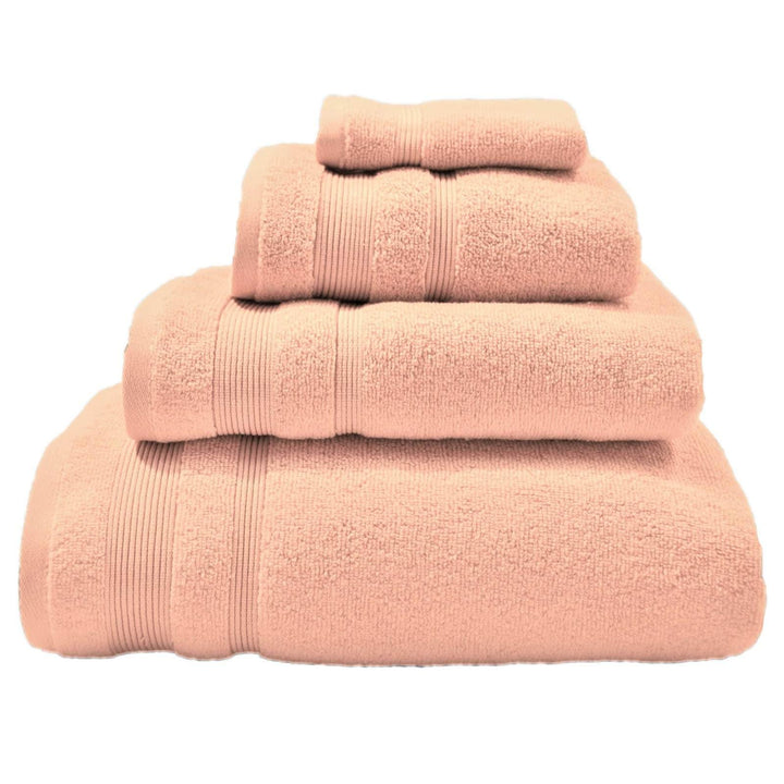Luxury Zero Twist Egyptian Cotton Towel Blush - Hand Towel - Ideal Textiles