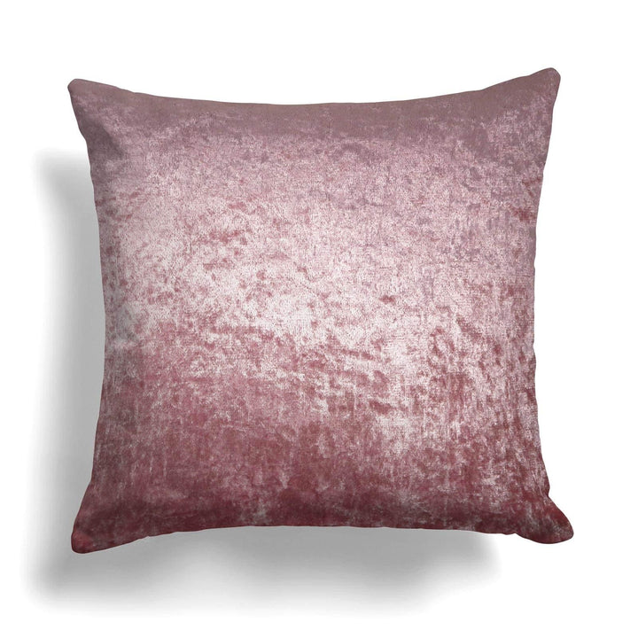 Crushed Velvet Blush Cushion Covers 18'' x 18'' -  - Ideal Textiles
