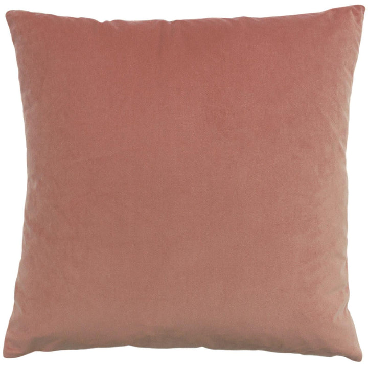 Palm Grove Velvet Jacquard Blush & Navy Cushion Covers 20'' x 20'' -  - Ideal Textiles