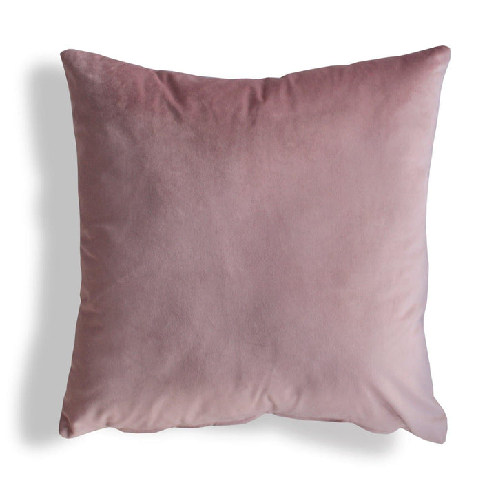 Opulence Plain Velvet Cushions Heather 20'' x 20'' - Cushion Cover Only - Ideal Textiles