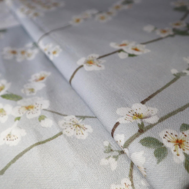 Sakura Porcelain Made To Measure Roman Blind -  - Ideal Textiles