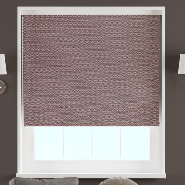 Aztec Salsa Made To Measure Roman Blind -  - Ideal Textiles