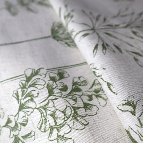 Chervil Fern Made To Measure Roman Blind -  - Ideal Textiles