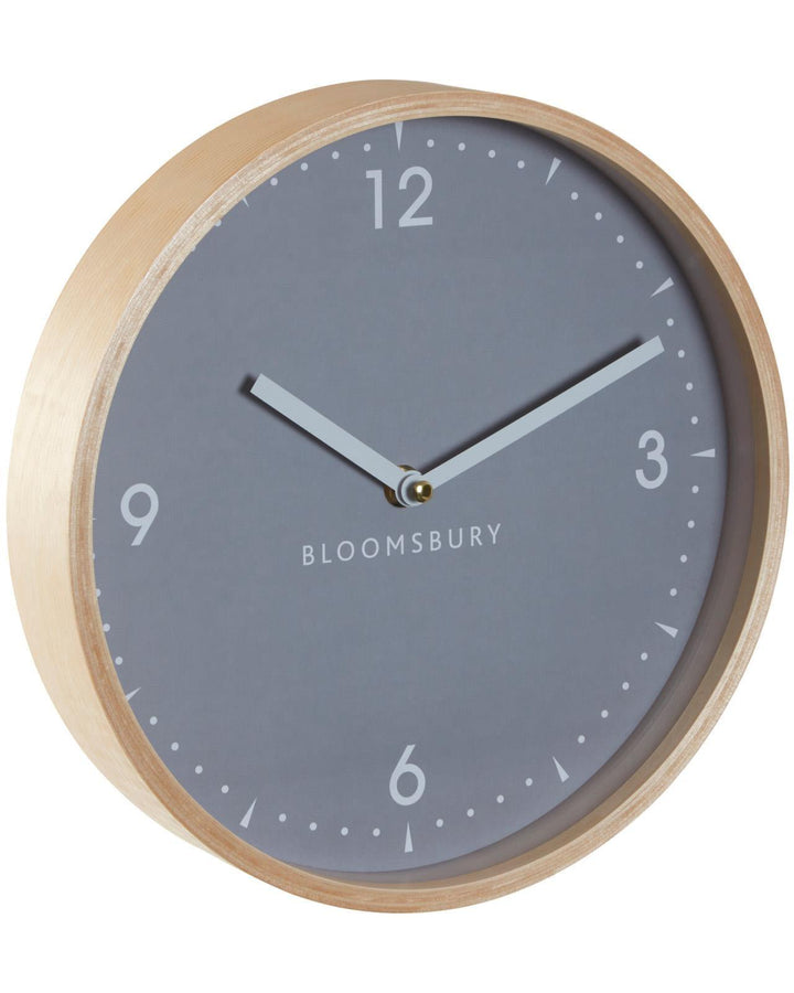 Portobello Grey Wall Clock - Ideal