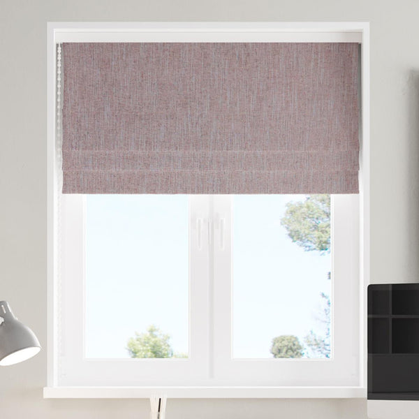 Sanday Blush Made to Measure Roman Blind -  - Ideal Textiles