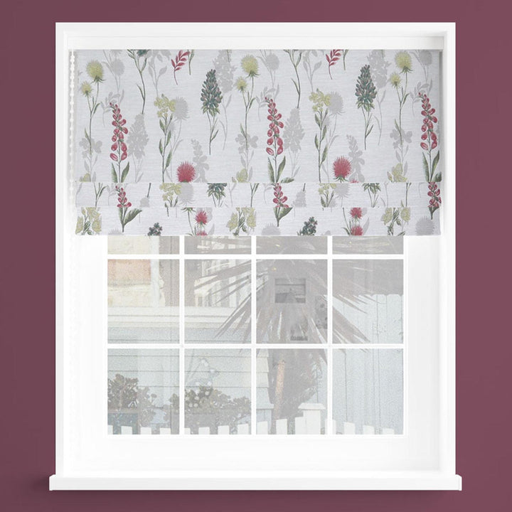 Toulon Pink Made To Measure Roman Blind -  - Ideal Textiles