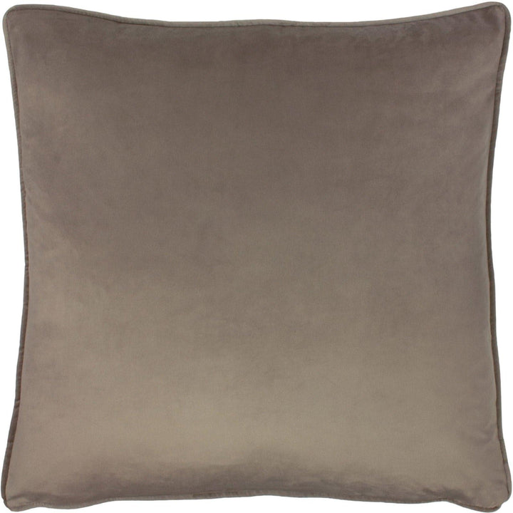 Opulence Soft Velvet Piped Cedar Filled Cushions 22'' x 22'' - Polyester Pad - Ideal Textiles