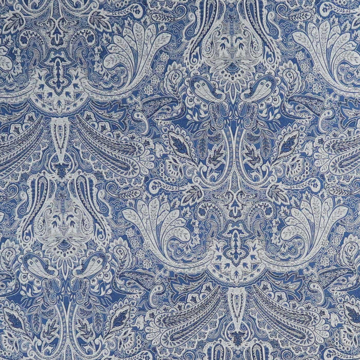 FABRIC SAMPLE - Rossini Sapphire Woven Jacquard -  - Ideal Textiles
