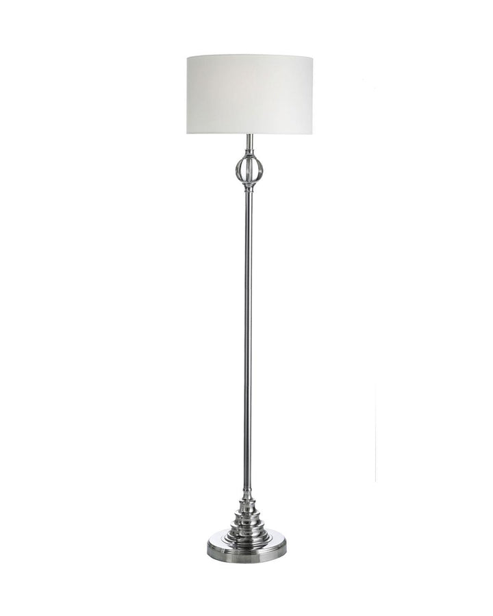 White Crystal Layla Floor Lamp - Ideal
