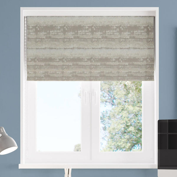 Cancun Natural Made To Measure Roman Blind - Ideal