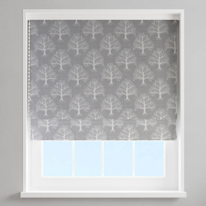 Great Oak Dove Made To Measure Roman Blind -  - Ideal Textiles