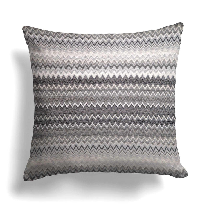 Enzo Charcoal Cushion Covers 17'' x 17'' -  - Ideal Textiles