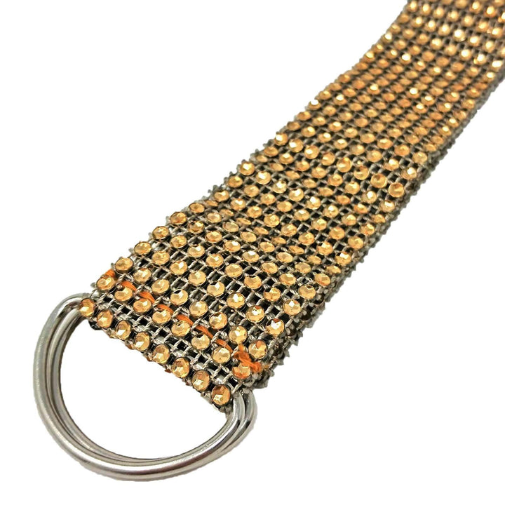 Rhiannon Diamante Tie Backs Copper -  - Ideal Textiles