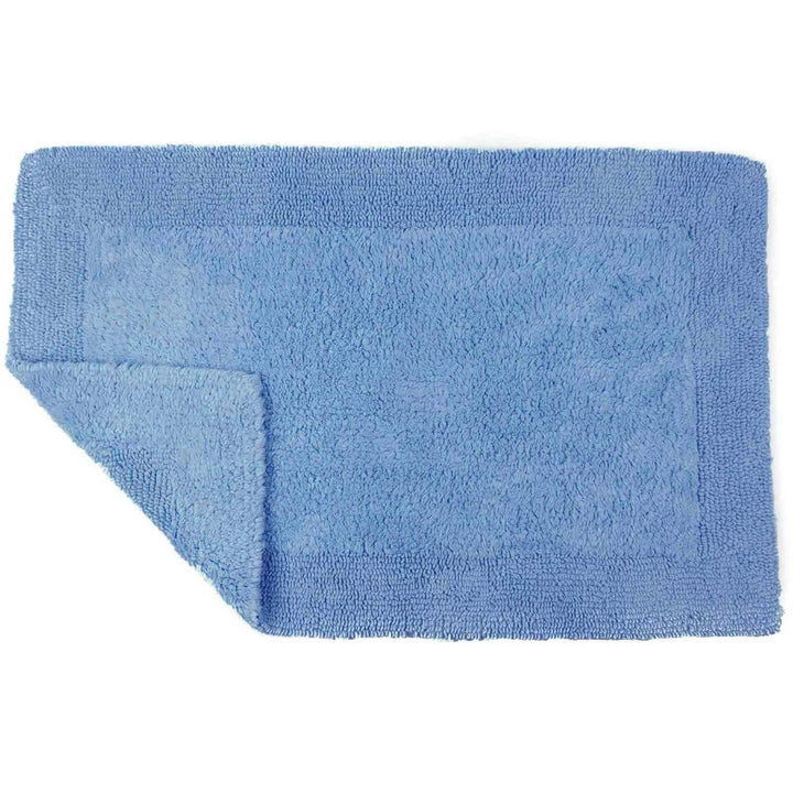 Elegance Large 100% Cotton Bath Mat Cornish Blue -  - Ideal Textiles
