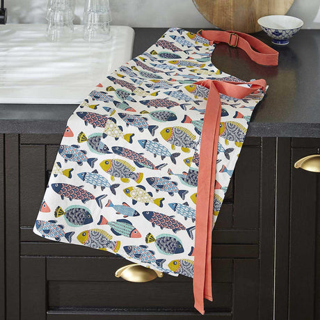 Aquarium Luxury Cotton Kitchen Apron Aprons Ulster Weavers   