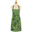 Geo Leaves Luxury Cotton Kitchen Apron Aprons Ulster Weavers   
