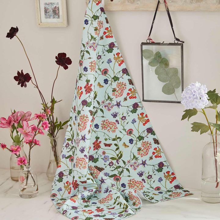 RHS Spring Floral Luxury Cotton Printed Tea Towel -  - Ideal Textiles