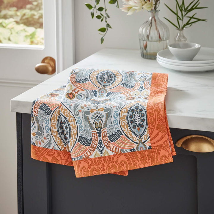 Cotswold Luxury Cotton Printed Tea Towel -  - Ideal Textiles