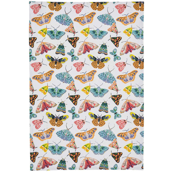 Butterfly House Luxury Cotton Printed Tea Towel -  - Ideal Textiles