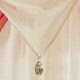 Gem Plain Cream Voile Curtain Swags Voile Curtain Alan Symonds   