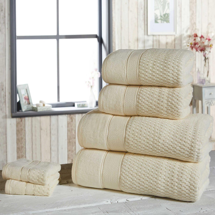 Royal Velvet Cream 6 Piece Towel Bale Set -  - Ideal Textiles