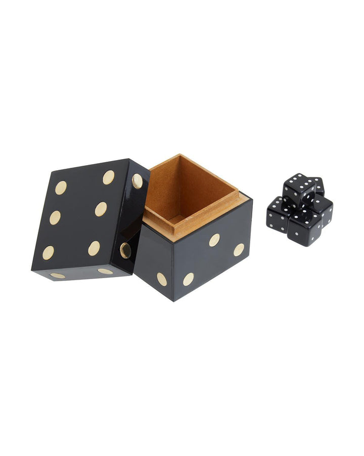 Montgomery Grey Effect Game Set with Black & White Pieces and Sculptural Style - Ideal