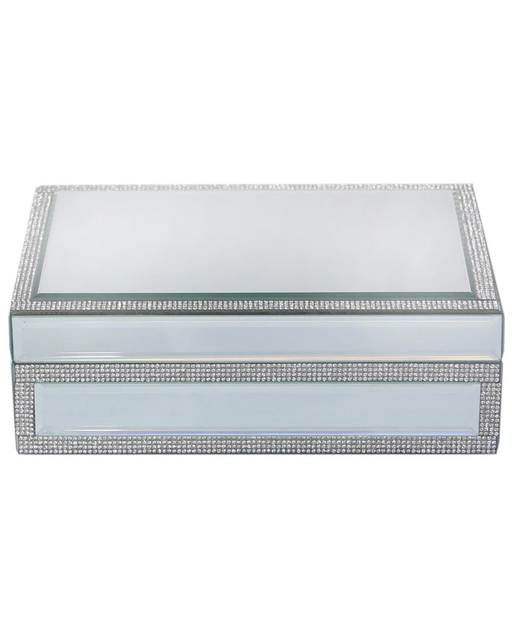 Mirror Diamante Jewellery Box - Ideal