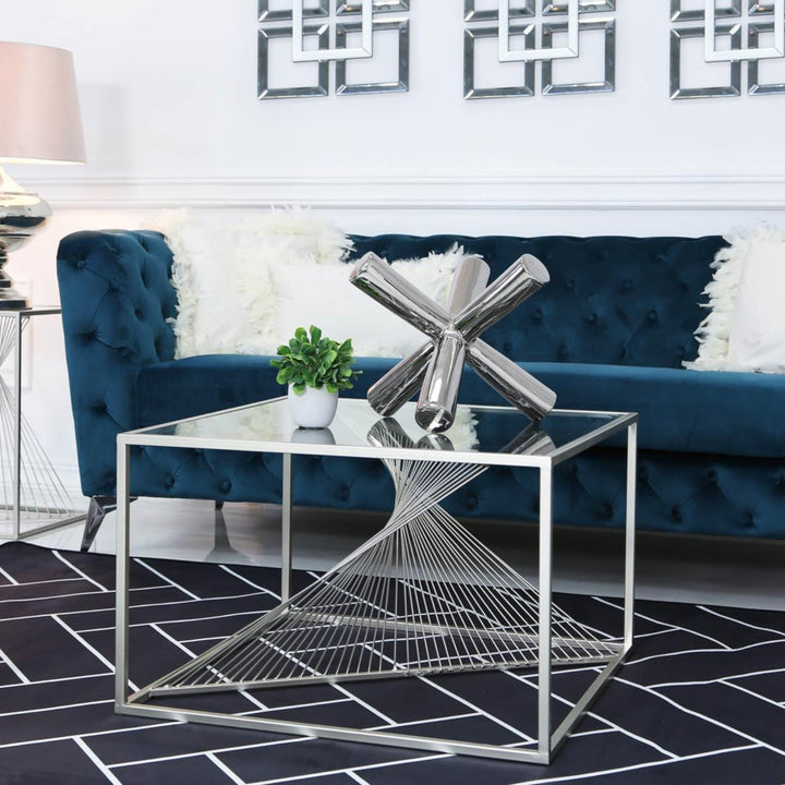 Orion Silver Coffee Table - Ideal
