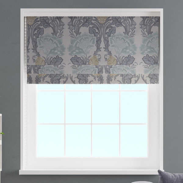 Acantha Chrome Made To Measure Roman Blind Blinds iLiv   