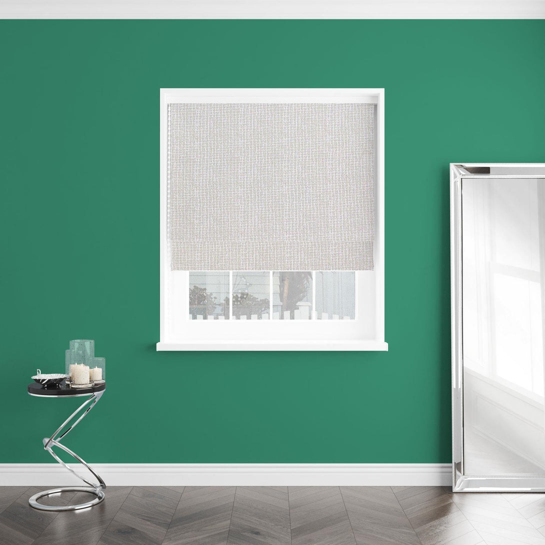 Tulsa Biscuit Made To Measure Roman Blind -  - Ideal Textiles
