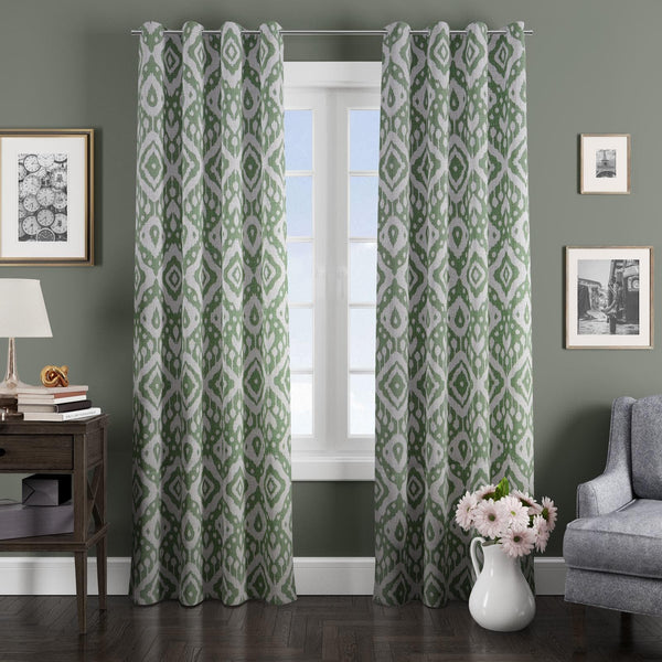 Marrakech Emerald Made To Measure Curtains -  - Ideal Textiles