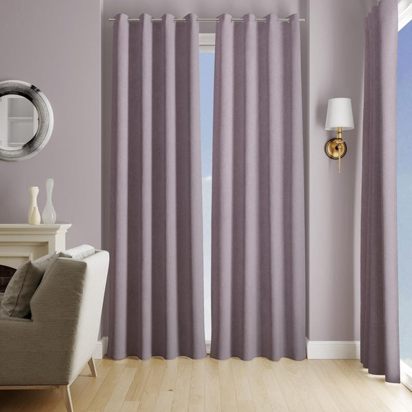 Manta Plum Made To Measure Curtains -  - Ideal Textiles
