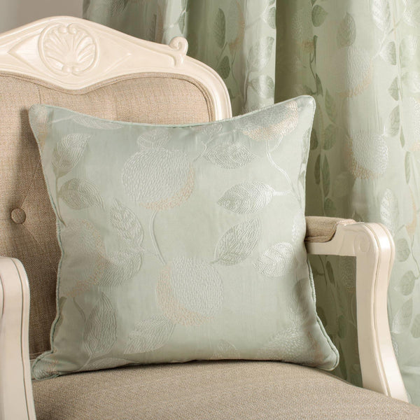 Bramford Jacquard Green Cushion Cover 17" x 17" - Ideal
