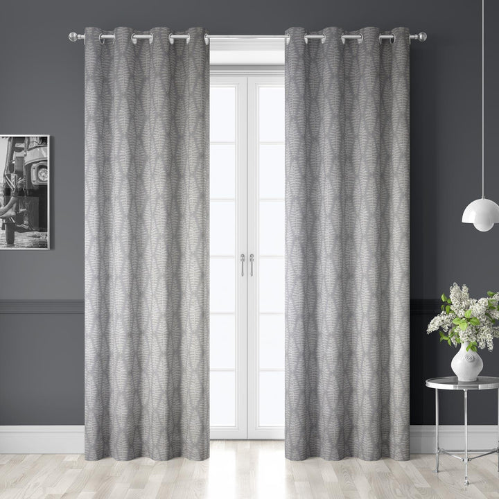 Fernia Dove  Made To Measure Curtains -  - Ideal Textiles