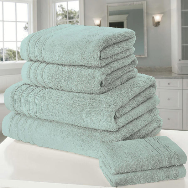 So Soft Duck Egg 6 Piece Towel Bale Set -  - Ideal Textiles
