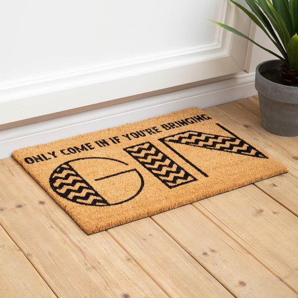 Eco-Friendly Zigzag Doormat in Natural Coir - Ideal
