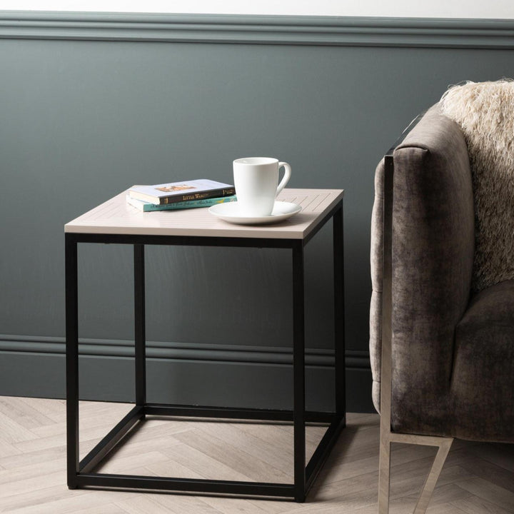 Loft Linear Cut Side Table - Ideal