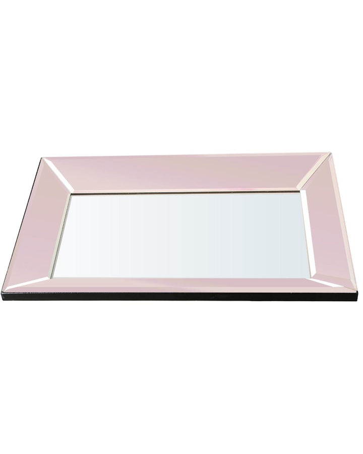 Ariana Pink Lustre Decorative Tray - Ideal