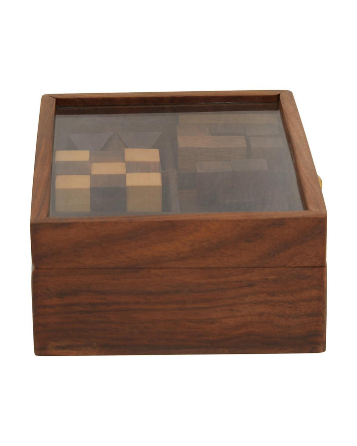 Montgomery Sheesham Wood Puzzle Set - Ideal